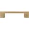 Jeffrey Alexander 96 mm Center-to-Center Satin Bronze Square Sutton Cabinet Bar Pull 25PK 635-96SBZ-25 - alternate 3